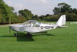 G-SDFM @ X3PF - Visiting aircraft at Priory Farm - by Keith Sowter