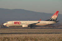 SU-BPZ @ LOWG - AMC Aviation B737-800 @GRZ departing to Hurghada - by Stefan Mager
