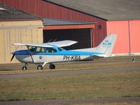 PH-KBA @ EHSE - KLM cessna172 short before takeoff - by fink123
