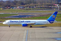 G-JMCF @ EGBB - Boeing 757-28A [24369] (Thomas Cook Airlines) Birmingham Int'l~G 14/02/2005 - by Ray Barber