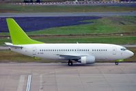 EI-CDC @ EGBB - Boeing 737-548 [24968] (Aer Lingus) Birmingham Int'l~G 05/01/2005. Being painted up for sale to airBaltic. - by Ray Barber