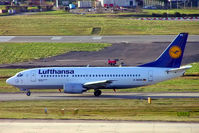 D-ABXN @ EGBB - Boeing 737-330 [23872] (Lufthansa) Birmingham Int'l~G 12/01/2005 - by Ray Barber