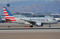 N8027D @ KLAS - American A319 taxying to its gate after arrival. - by FerryPNL