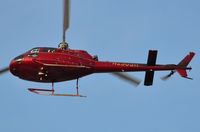 N250SH @ KLAS - Sundance AS350 overhead - by FerryPNL