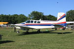 N360KR @ OSH - 1961 Beech D50E, c/n: DH-320 - by Timothy Aanerud