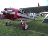 N195JP @ OSH - Cessna 195 - by Christian Maurer