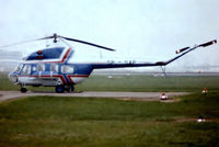 SP-SAP @ EDDL - Mil Mi-2 Hoplite [525523038] Dusseldorf~D 24/04/1980. From a slide taken in poor light on a early foggy morning. Not the best of images. - by Ray Barber