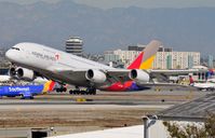HL7626 @ KLAX - Asiana A388 lifting-off. - by FerryPNL