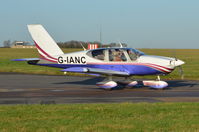 G-IANC @ EGSH - Departing from Norwich. - by Graham Reeve