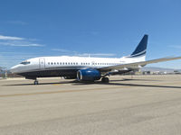 N920DS @ KBOI - Parked on Remote spot 4. This is a Boeing 737, but it keeps popping up as a Bombardier. - by Gerald Howard