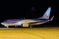 OO-JAL @ EGSH - Leaving in full TUI colour scheme. - by keithnewsome