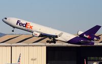 N593FE @ KLAX - Fedex MD11F take-off. - by FerryPNL