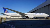 N2331U @ KSFO - United Aiirlines first 777-300er. SFO 2016. GE90 engines, 28 feet longer, 4 feet taller, 12 feet wider then a 777-200. - by Clayton Eddy