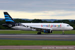 LY-ONJ @ EGCC - Small Planet Airlines - by Chris Hall