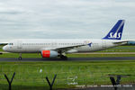 SE-RJE @ EGCC - SAS Scandinavian Airlines - by Chris Hall