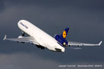 D-ALCK @ EGCC - Lufthansa - by Chris Hall