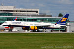 TF-FIN @ EGCC - Icelandair - by Chris Hall