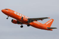 G-EZUI @ LMML - A320 G-EZUI in special colours being the 200th aircraft for Easyjet. - by Raymond Zammit