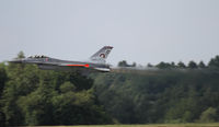 E-008 @ EBFS - full power ! taking off from Florennes - by olivier Cortot