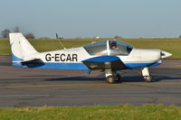 G-ECAR @ EGSH - Departing from Norwich. - by Graham Reeve