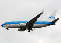 PH-BGR @ LFBO - Landing rwy 32L with blue nose - by Shunn311