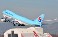 HL7400 @ KLAX - Korean B744F lifting-off. - by FerryPNL