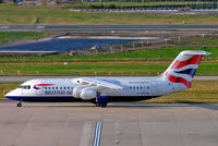 G-BZAW @ EGBB - BAe 146-RJ100 [E3354] (British Airways CitiExpress) Birmingham Int'l~G 14/02/2005 - by Ray Barber