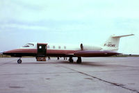 F-GCMS @ LFPB - Learjet 35A [35A-257] Paris-Le Bourget~F 14/09/1980. From a slide. - by Ray Barber