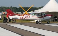 N3243J @ LAL - Cessna 150G - by Florida Metal
