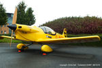 G-AYZH @ EGBT - at Turweston - by Chris Hall