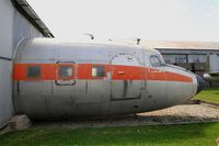 EC-GGB @ LFLQ - Douglas DC-7C, Airframe nose preserved at Musée Européen de l'Aviation de Chasse, Montélimar-Ancône airfield (LFLQ) - by Yves-Q