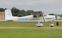 N7443M @ LAL - Cessna 175