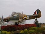 V7497 - Gate Guard at RAF Coltishall - by Keith Sowter