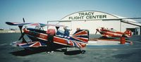 N117PS @ TCY - Tracy airport 1990's - by Clayton Eddy