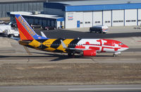 N214WN @ KBOI - Taxing on Alpha. - by Gerald Howard