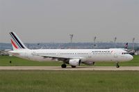 F-GMZB @ LFPO - Airbus A321-111, take off run rwy 08, Paris-Orly airport (LFPO-ORY) - by Yves-Q