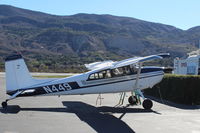 N449 @ SZP - 1969 Cessna 180H SKYWAGON, Continental O-470-A 225 Hp, refueling - by Doug Robertson