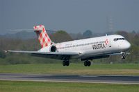 EI-FCB @ LFRB - Boeing 717-200, Landing rwy 07R, Brest-Bretagne Airport (LFRB-BES) - by Yves-Q