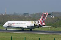 EC-MFJ @ LFRB - Boeing 717-2CM, Taxiing to holding point rwy 07R, Brest-Bretagne airport (LFRB-BES) - by Yves-Q