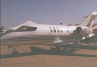 N30SJ @ DAL - AT the NBAA Convention in Dallas in the 1990s - by jmonroe