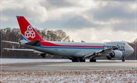 LX-VCK @ ELLX - (City of Contern), 2014 Boeing 747-8R7F - by Jerzy Maciaszek