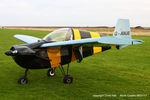 G-AWJE @ X4NC - at the Brass Monkey fly in, North Coates - by Chris Hall