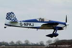 G-NPKJ @ X4NC - at the Brass Monkey fly in, North Coates - by Chris Hall