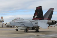 166673 @ KBOI - VX-9 Vampires, Air test & Evaluation Squadron Nine, NAS China Lake, CA. - by Gerald Howard