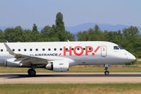 F-HBXC @ LFSB - Embraer ERJ-170-100ST, Take off run rwy 15, Bâle-Mulhouse-Fribourg airport (LFSB-BSL) - by Yves-Q