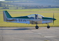 G-BXVK @ EGSU - Robin HR-200-120B at Duxford. - by moxy