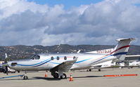 N578JZ @ CMA - 2004 Pilatus PC-12/45, Pratt & Whitney PT6A series, will be towed from ramp - by Doug Robertson