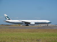 B-KQE @ NZAA - taking off on 23L - by magnaman