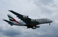A6-EDF @ EGLL - Emirates, is here on short finals at London Heathrow(EGLL) - by A. Gendorf
