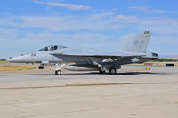 168470 @ KBOI - Taxi off Bravo.  VFA-14 “Tophatters”,
Carrier Air Wing 9, NAS Lemoore, CA - by Gerald Howard